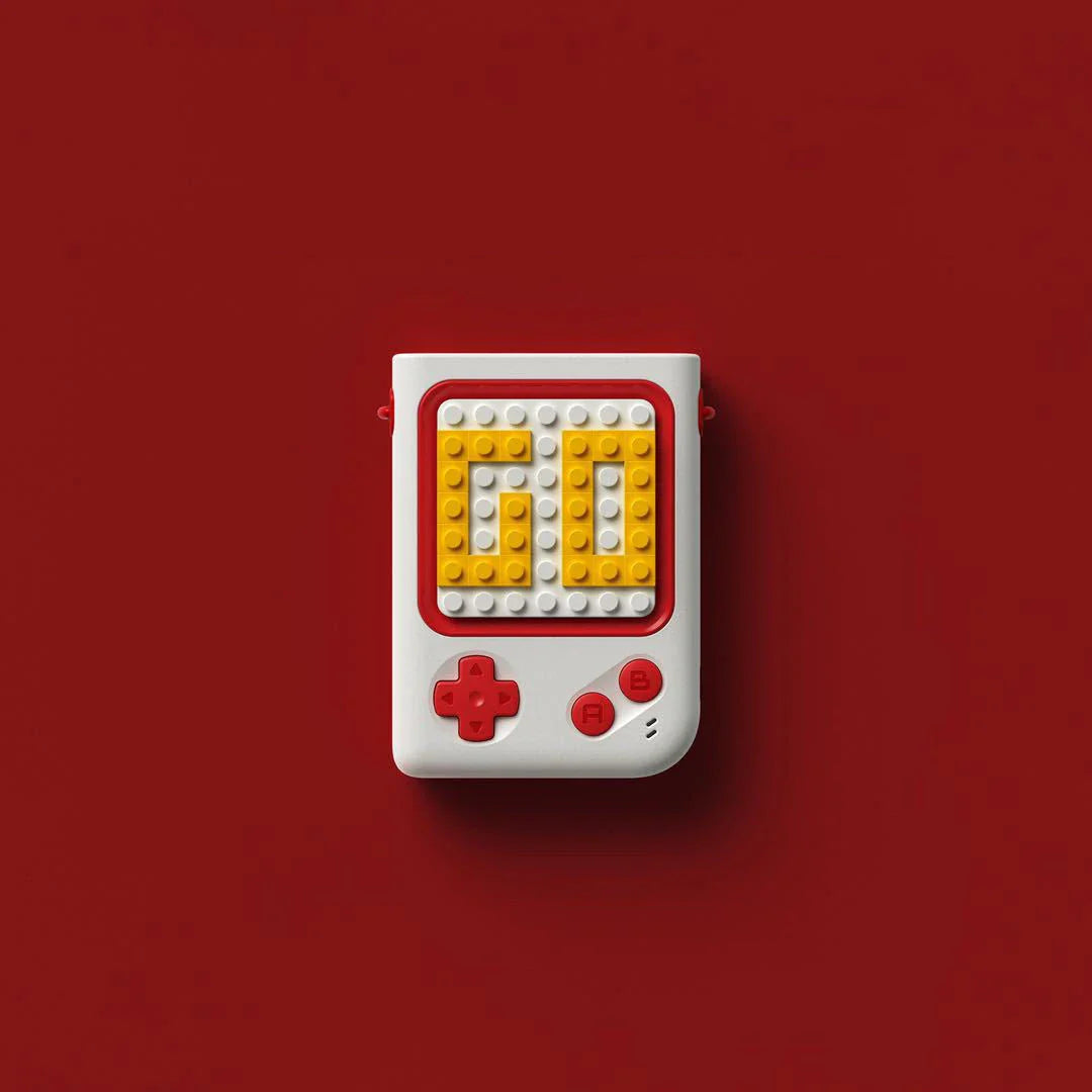 Creative Game Console Portable Handheld Mini Fan with turbofan blade and TYPE-C charging