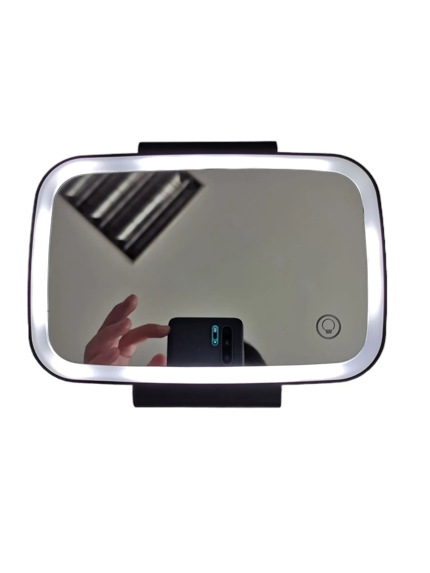 In-Car LED Make-Up Mirror with 21 LED lights and adjustable brightness