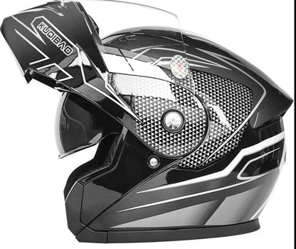Motorcycle Bluetooth Helmet with FM radio, available in multiple colours and sizes