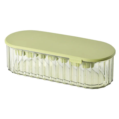 DIY Household Refrigerator Ice Box in various colours, showcasing its two-in-one ice-making and storage functionality