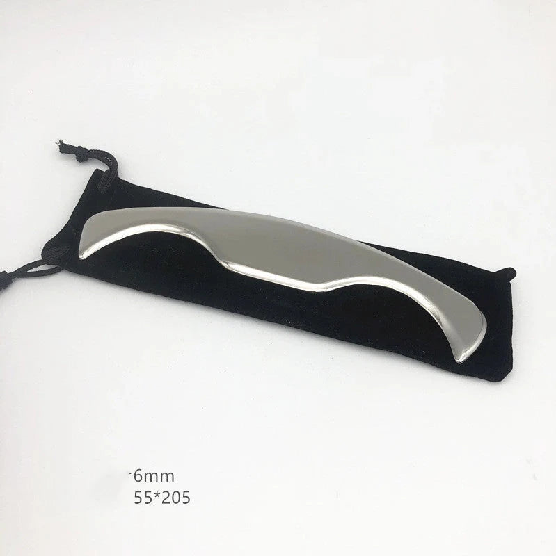Stainless steel IASTM therapy massage tools for deep tissue and fascia recovery