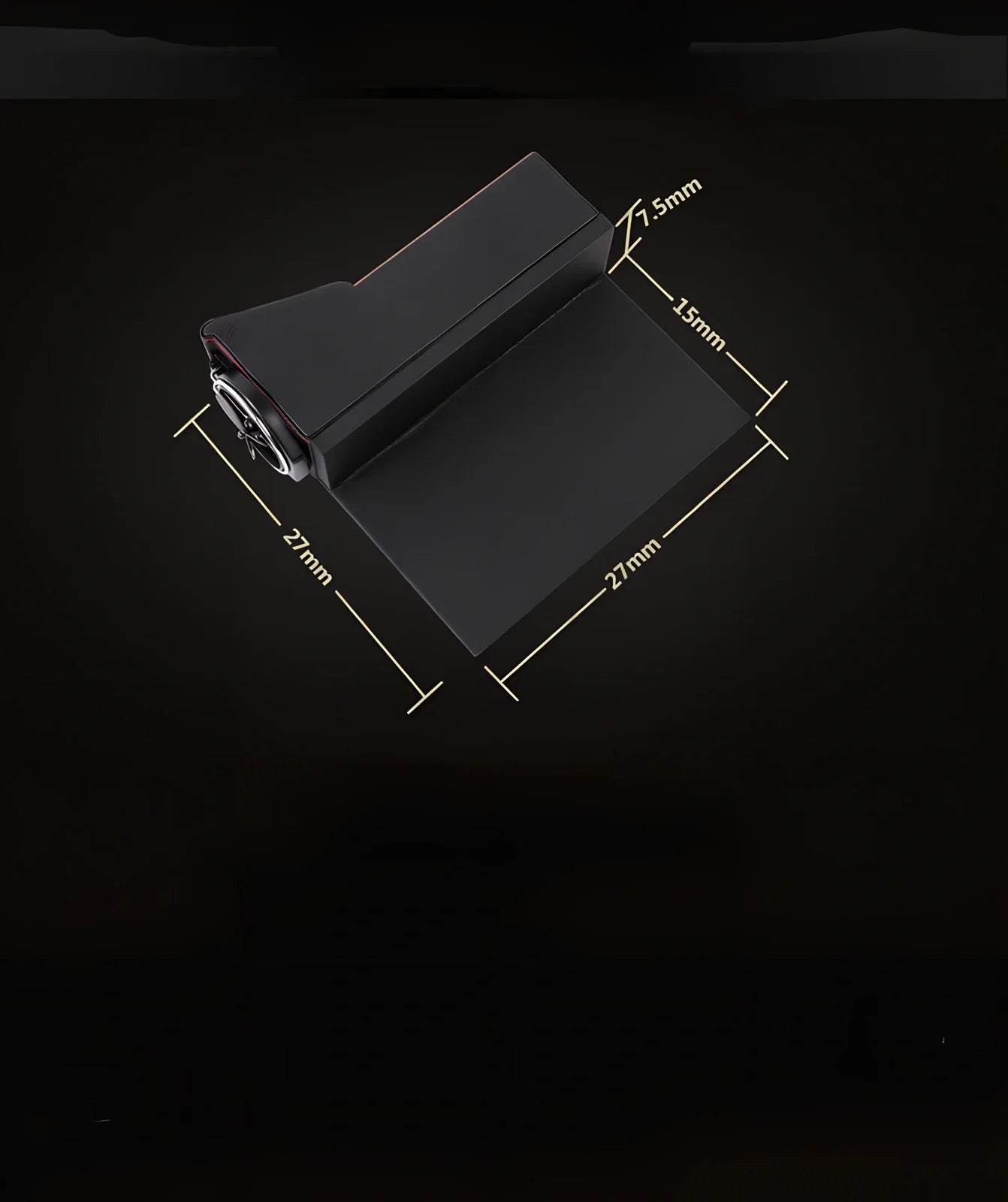 PU leather car seat gap storage box with USB charging port and cup holder function