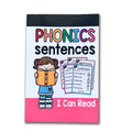 Children's English phonics reading worksheet for age 6+, A5 size 21cm x 14cm