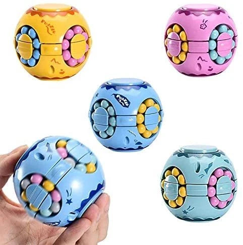 Checkered Educational Magic Bean Toy for stress relief and brain exercise