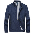 Kentino men's lightweight polyester summer sun protection shirt in blue, grey or navy colours