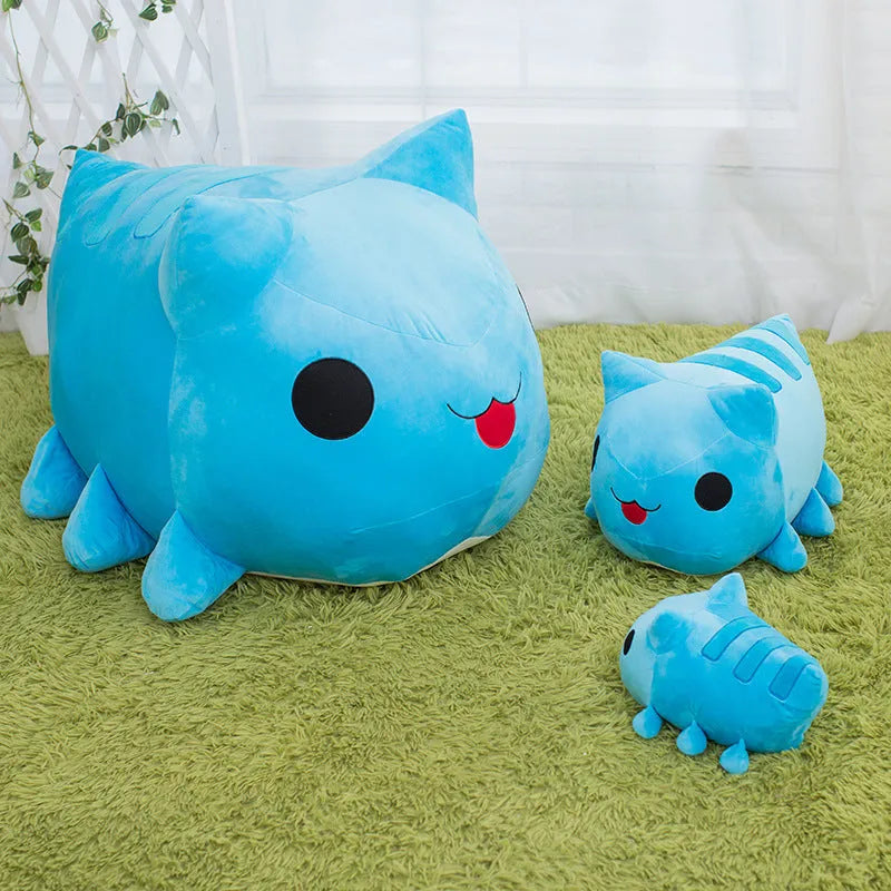 Cute cartoon spot plush toy doll in tongue style, short plush fabric, available sizes 30cm 50cm 90cm