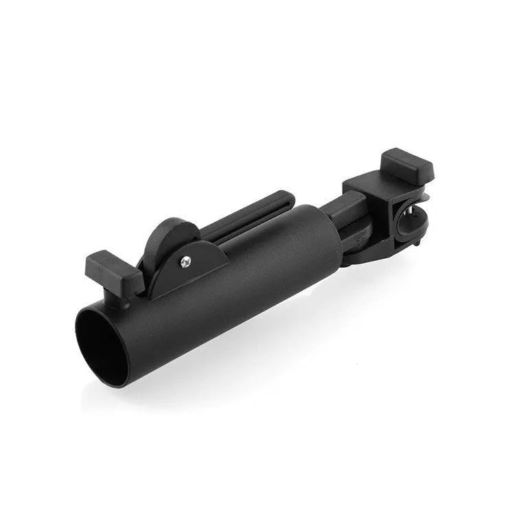 Outdoor plastic umbrella stand bracket 30x4cm in black on patio