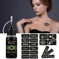 Temporary juice health tattoo painting set 10ml with three juice colour shades