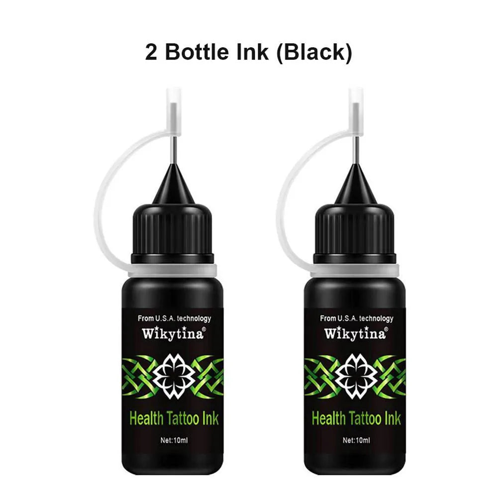 Temporary juice health tattoo painting set 10ml with three juice colour shades