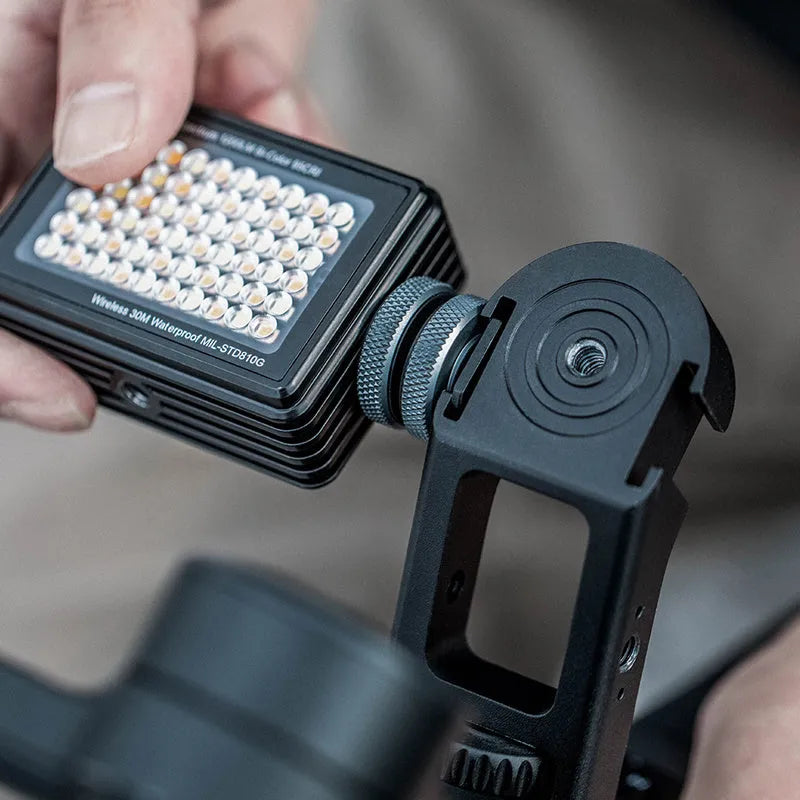 PGYTECH aluminium magic hand mount for DJI gimbal and iPhone on tripod