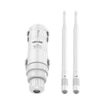 White outdoor wireless access point rangefinder model AC600 with detachable mount