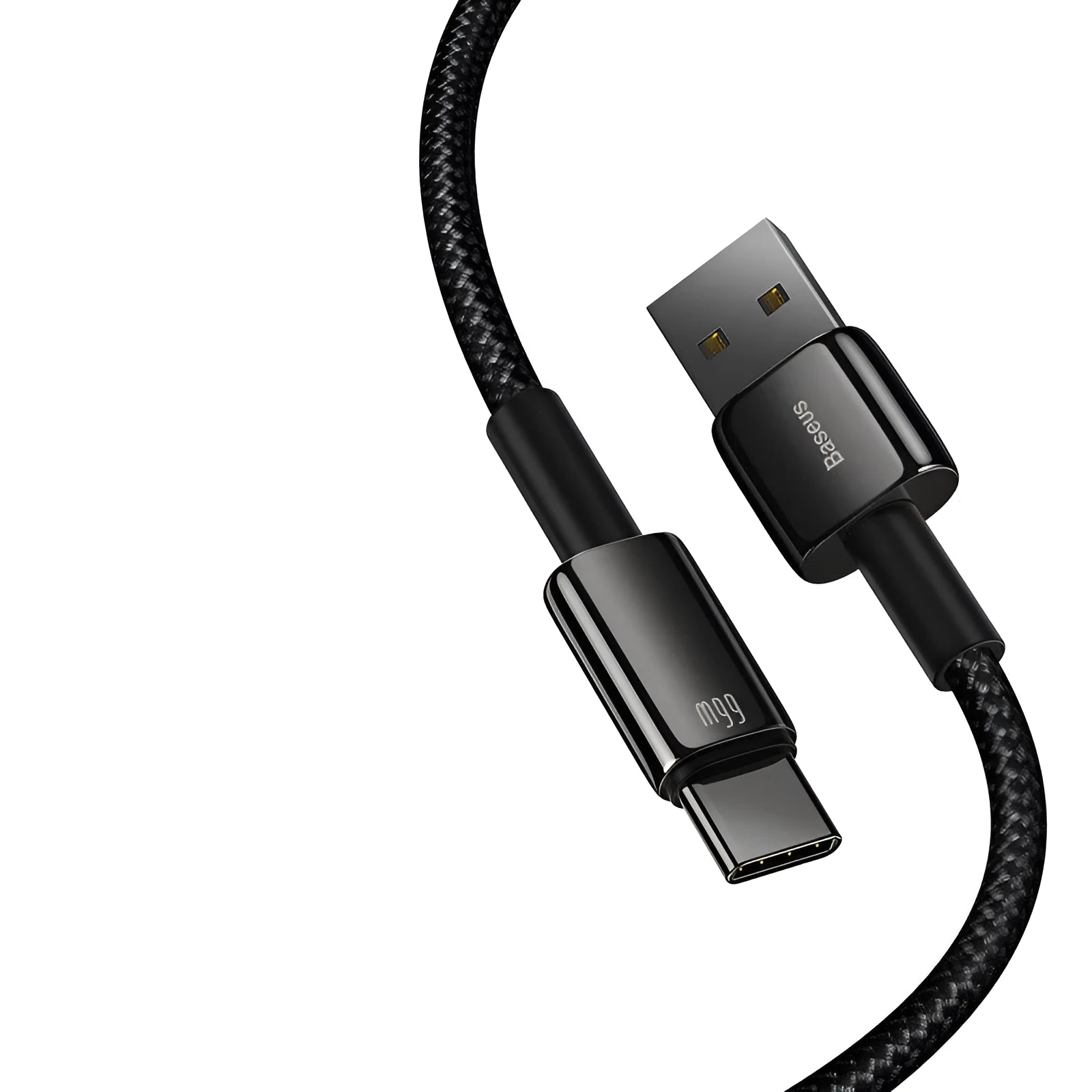 Baseus USB A to Type C charging cable with 66W quick charge support for Android phones