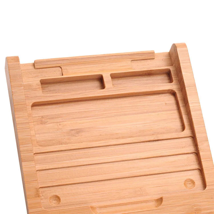 Bamboo wood Apple Bluetooth trackpad bracket for tablet accessories