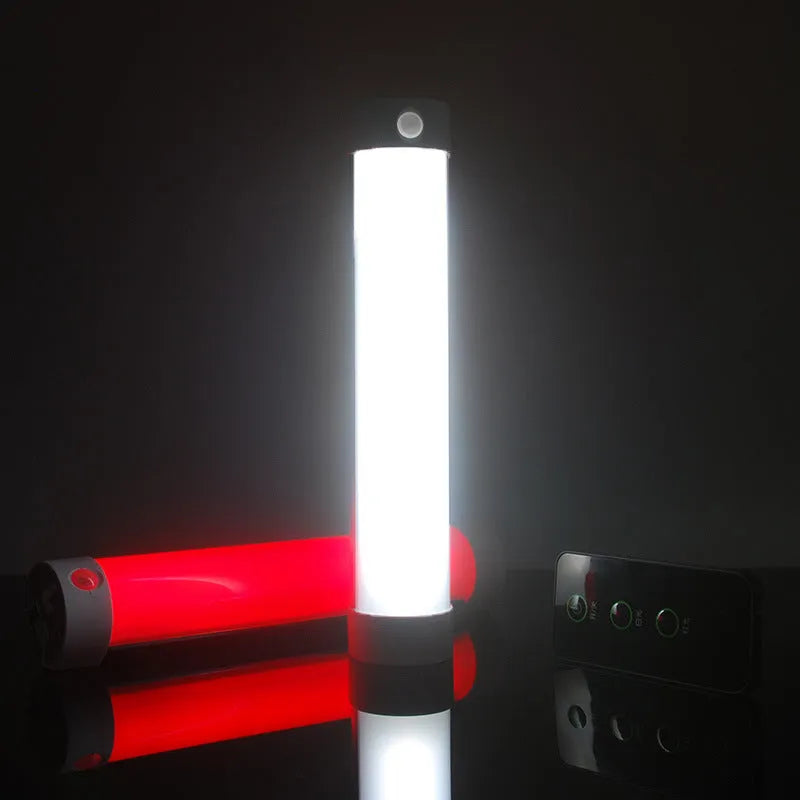 Portable portable camping light with strong magnet and remote control in white colour