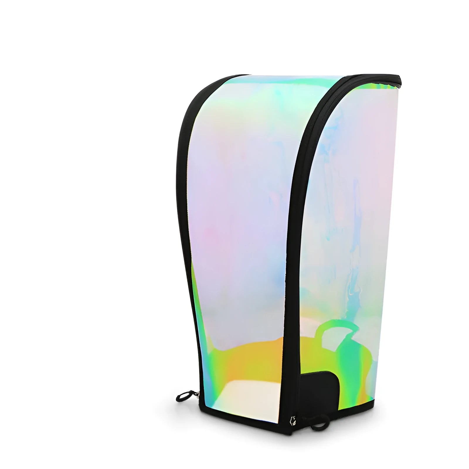 Transparent colourful ball bag cap with adjustable buckle for waterproof sports equipment protection
