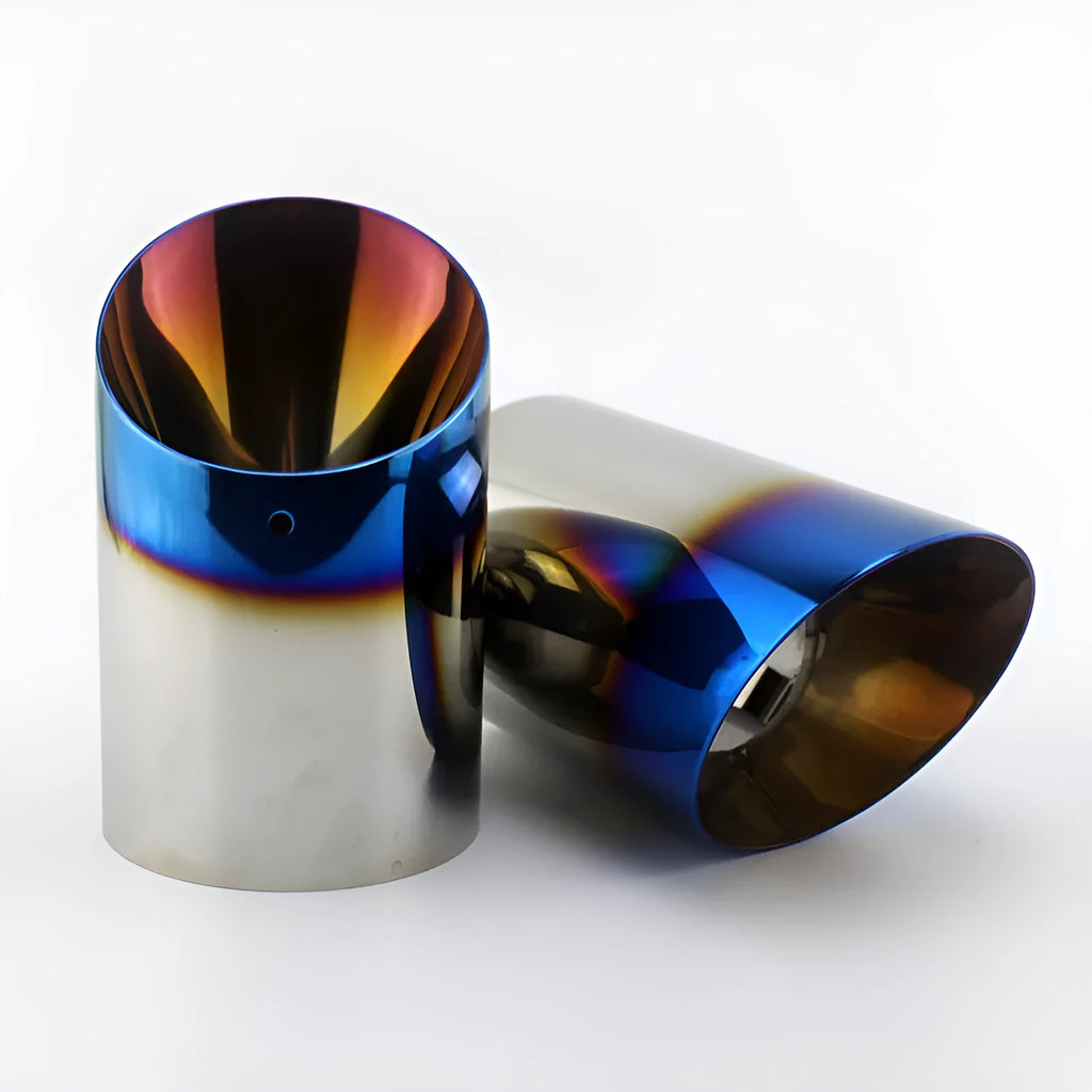 Mazda stainless steel tail throat exhaust pipe in platinum finish for CX4 CX5 models