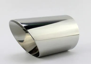 Mazda stainless steel tail throat exhaust pipe in platinum finish for CX4 CX5 models