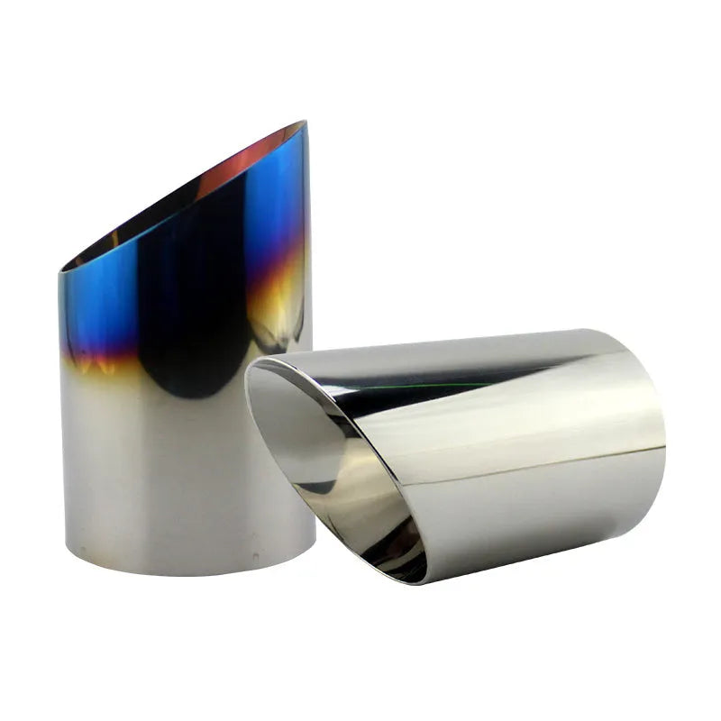 Mazda stainless steel tail throat exhaust pipe in platinum finish for CX4 CX5 models