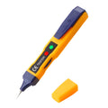 Yellow ABS multifunctional electromagnetic induction tester 144mm with three-speed adjustment for AC voltage detection