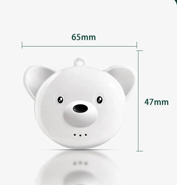 Compact, portable negative ion air purifier with necklace-style design for use in homes, offices, and vehicles