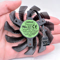 Grey Anchaopu T128010su 12V DC graphics cooling fan for PC heat dissipation