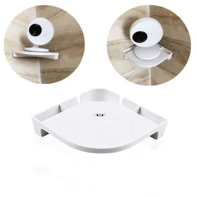 3.5 inch digital wireless baby monitor with UFO-style camera and white ABS housing