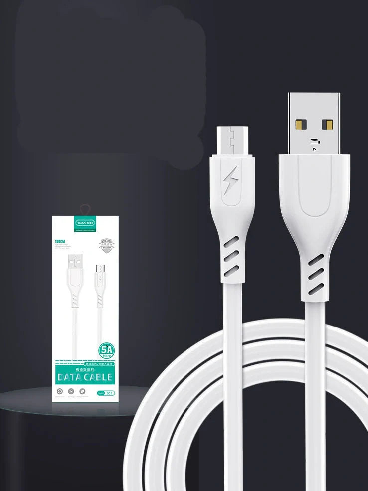 Tianshuntong 5A fast charging cable with 1 metre length providing rapid phone charging for Apple and Android devices with multiple interface options