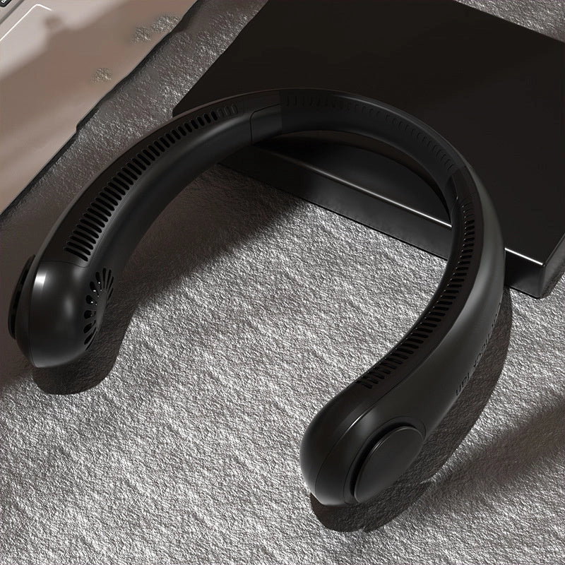 Leafless Hanging Neck Fan in various colours with USB charging