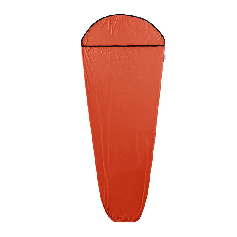 Naturehike High Elastic Sleeping Bag in Colorful Orange for outdoor travel - lightweight 400g cotton filling envelope design