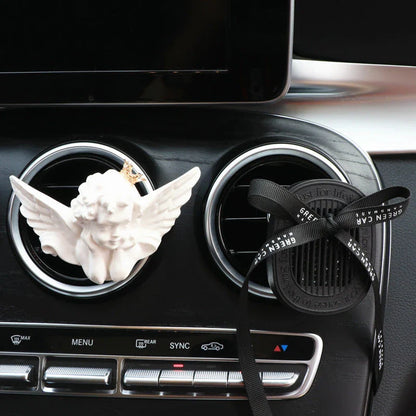 Creative car air outlet clip aroma diffuser in elegant designs