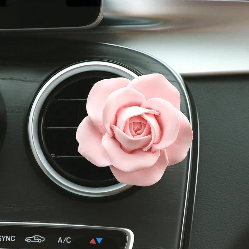 Creative car air outlet clip aroma diffuser in elegant designs