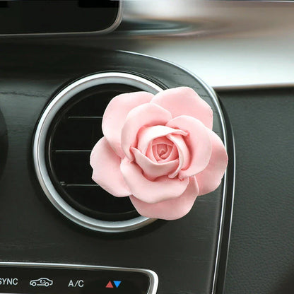 Creative car air outlet clip aroma diffuser in elegant designs