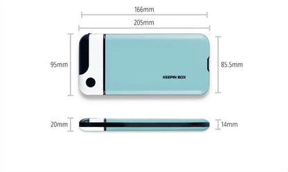 Keepin Box Mobile Phone Timing Box in Sakura Pink, Navy Blue, and Matcha Green