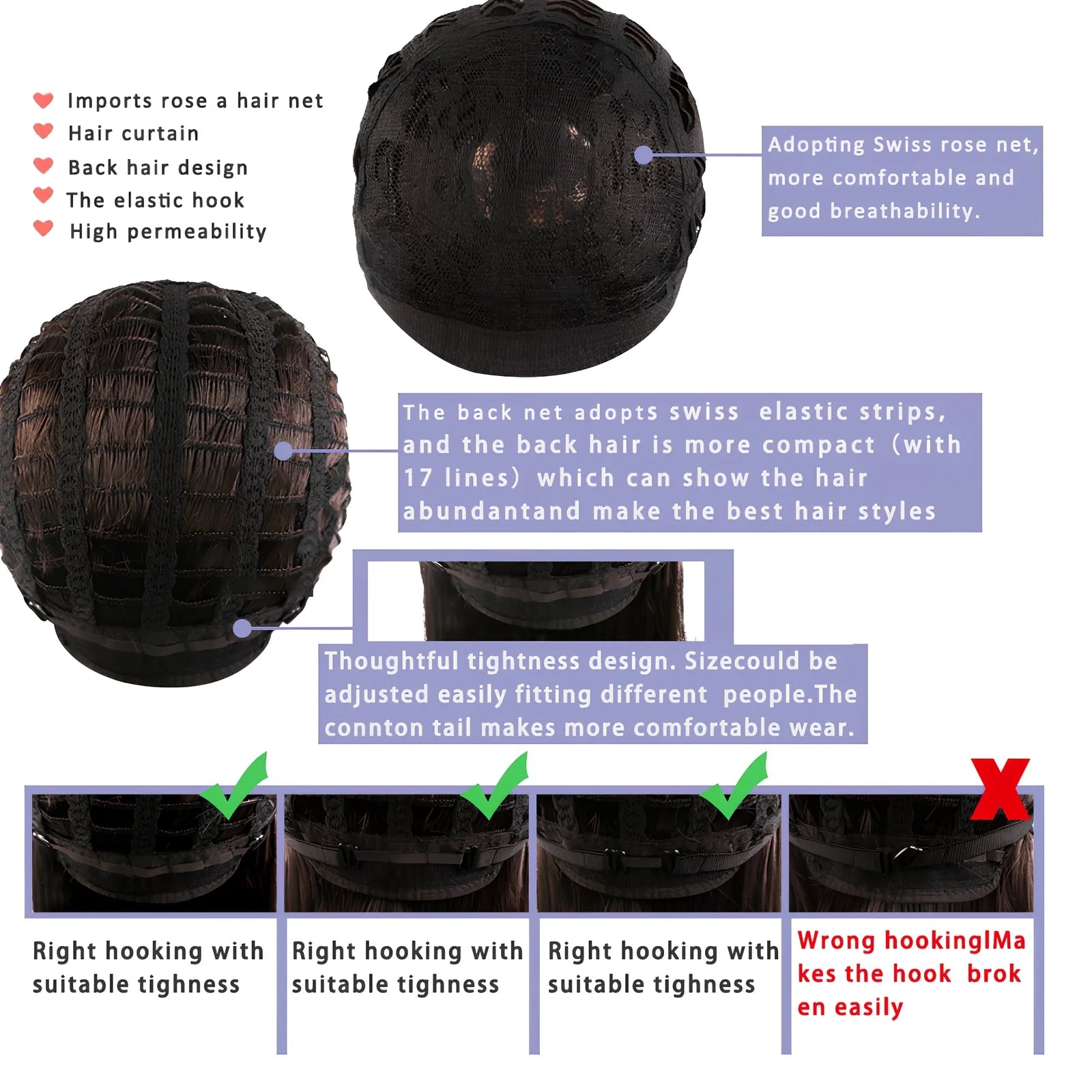 Baisi Model 9808 women's short curly black wig with oblique bangs, 25-30 cm length for darker skin tones