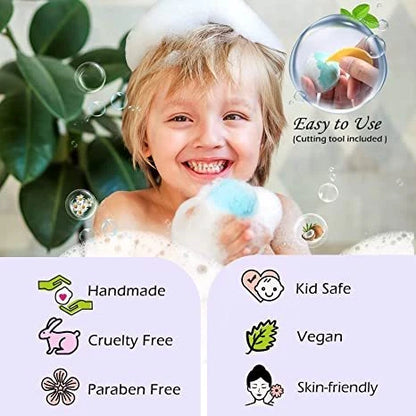 14-piece explosive salt ball bath bomb gift box with varied fragrances for relaxing baths