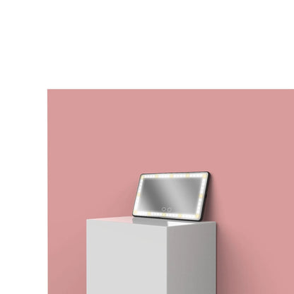 In-Car LED Make-Up Mirror with 21 LED lights and adjustable brightness