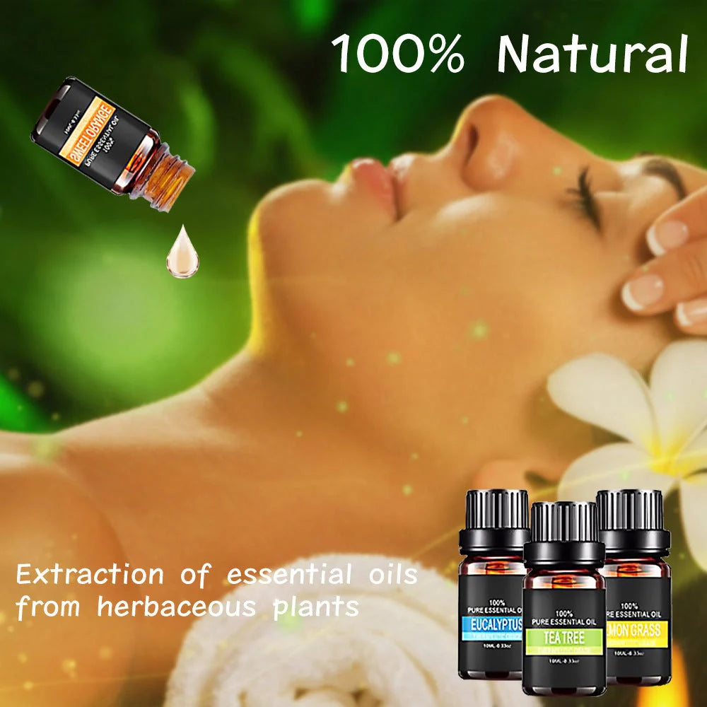 Organic Essential Oils Set - 20 different therapeutic-grade oils for aromatherapy