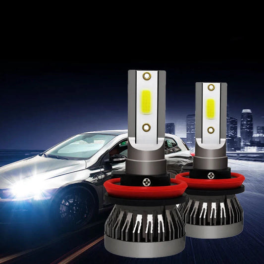 GM compatible LED car headlights with 3600LM luminous flux and aviation aluminum construction