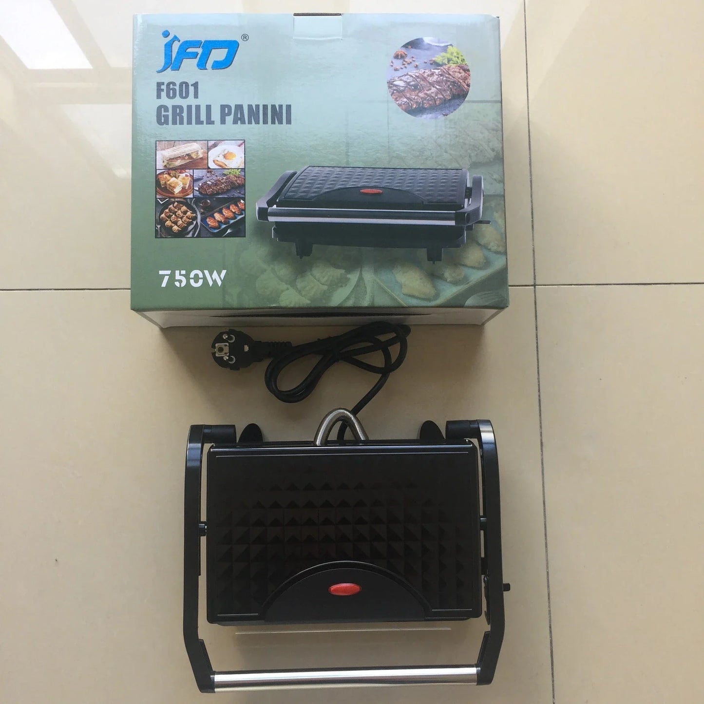 Nonstick electric steak maker grill for smokeless kitchen cooking