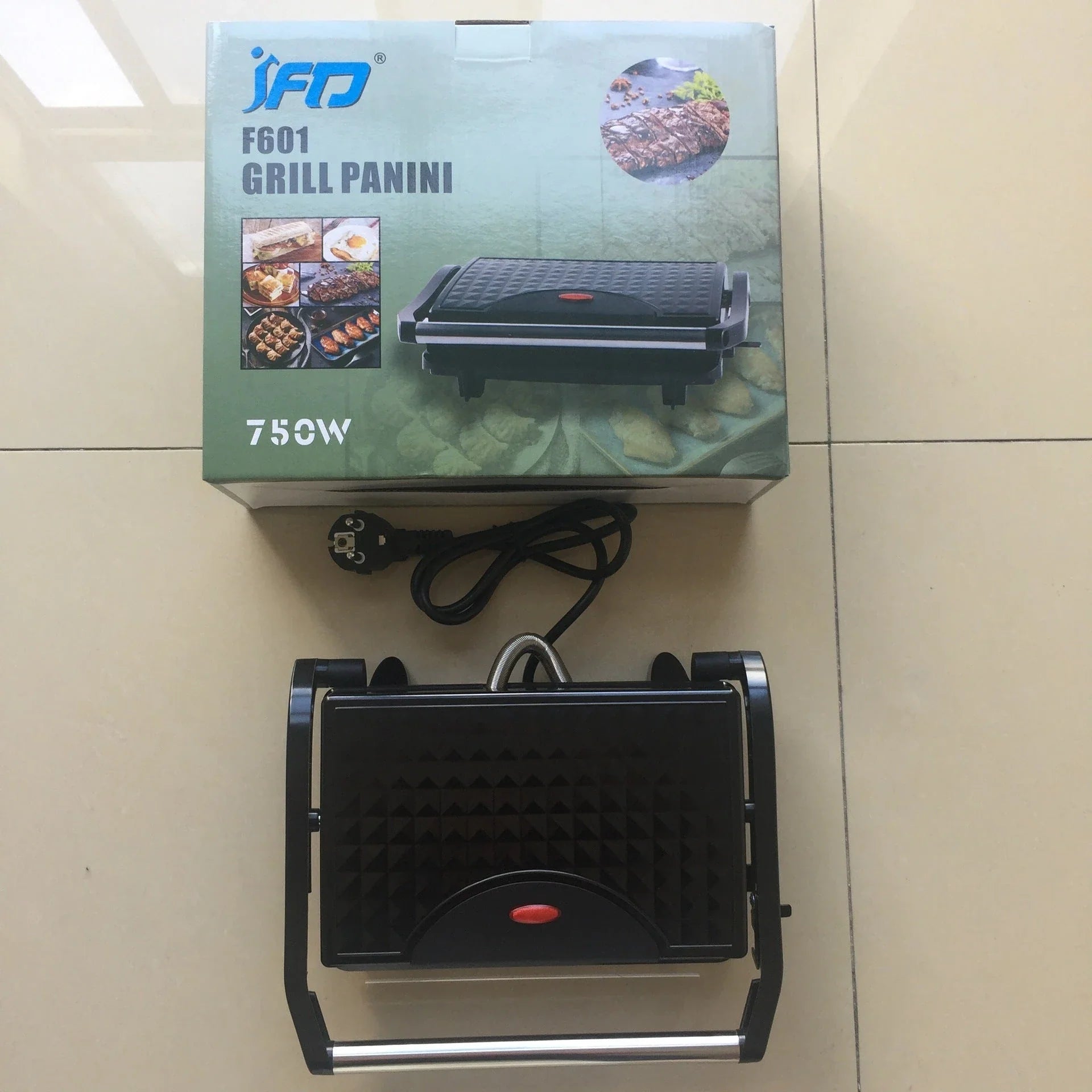 Nonstick electric steak maker grill for smokeless kitchen cooking