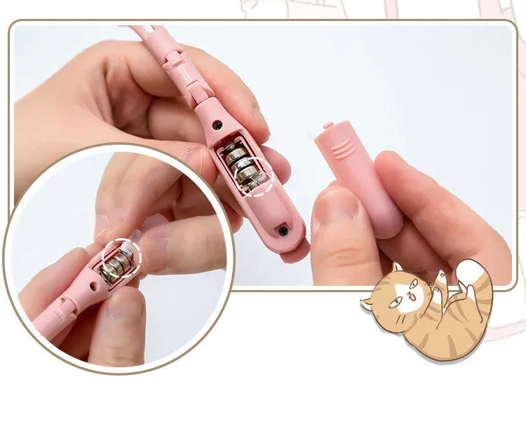 Yellow foldable USB rechargeable book light showing reading and night light modes
