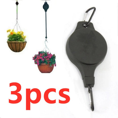 Free Lifting Hanging Basket Bird Cage Hook with elastic length for easy adjustment