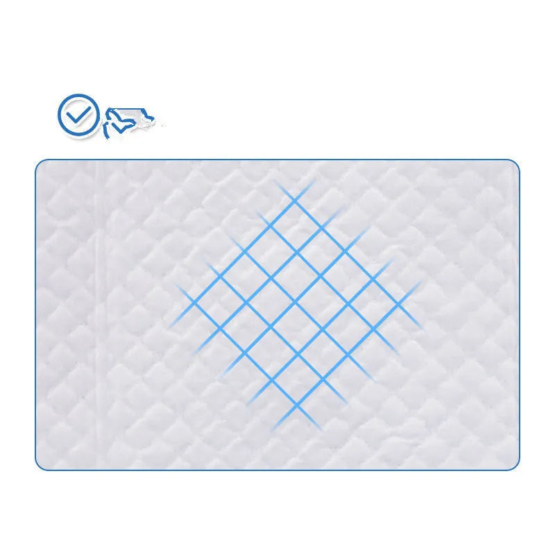 Disposable baby diaper pad 100 pieces, waterproof breathable super absorbent changing mat
