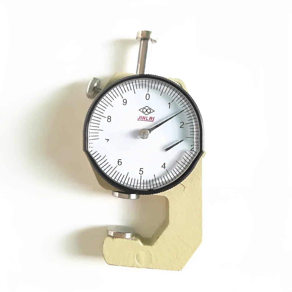 Thickness gauge for measuring steel tubes, films, cloth materials with 0-10mm and 0-20mm ranges