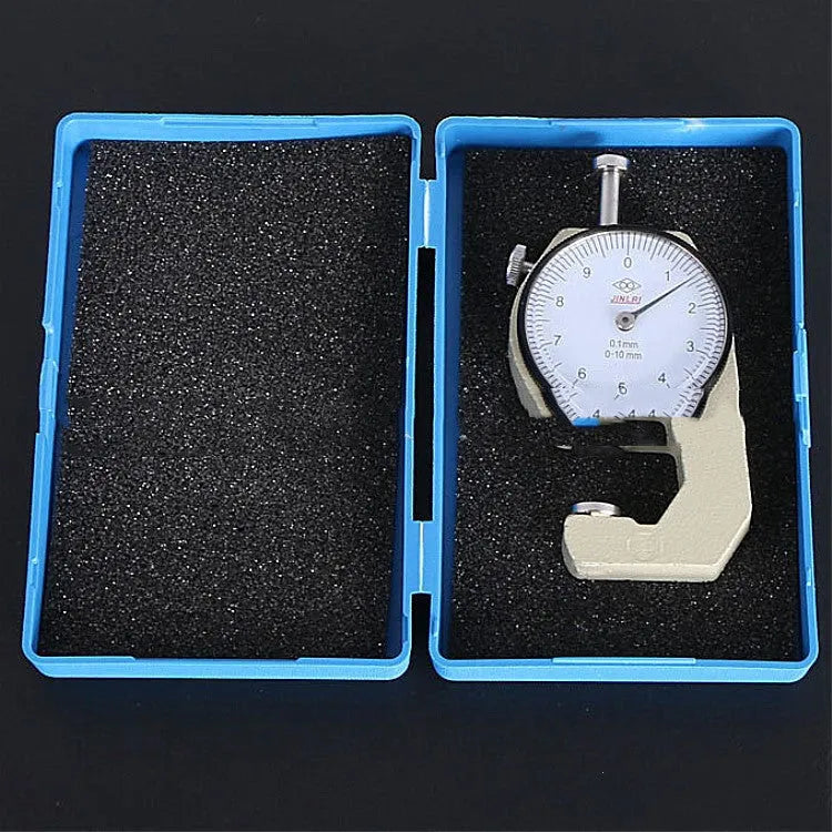 Thickness gauge for measuring steel tubes, films, cloth materials with 0-10mm and 0-20mm ranges