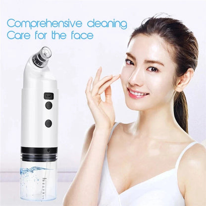 Electric Facial Cleaning Vacuum with multiple heads for deep skin cleansing and light therapy