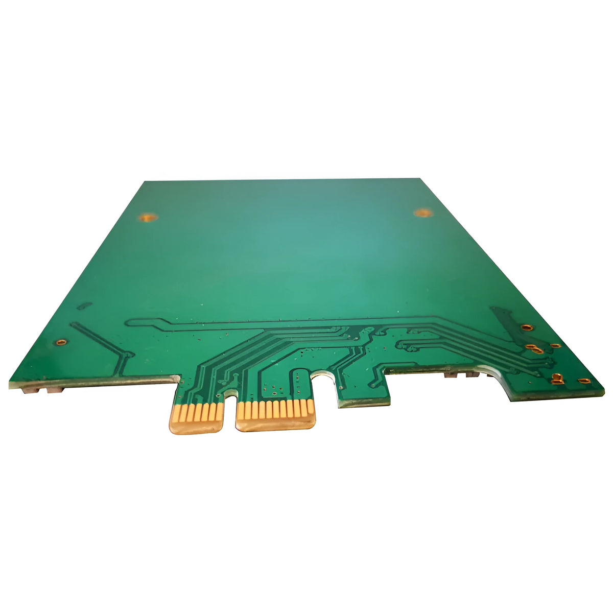 Green MXM3.0 graphics adapter riser card with PCIe interface for laptop graphics upgrade