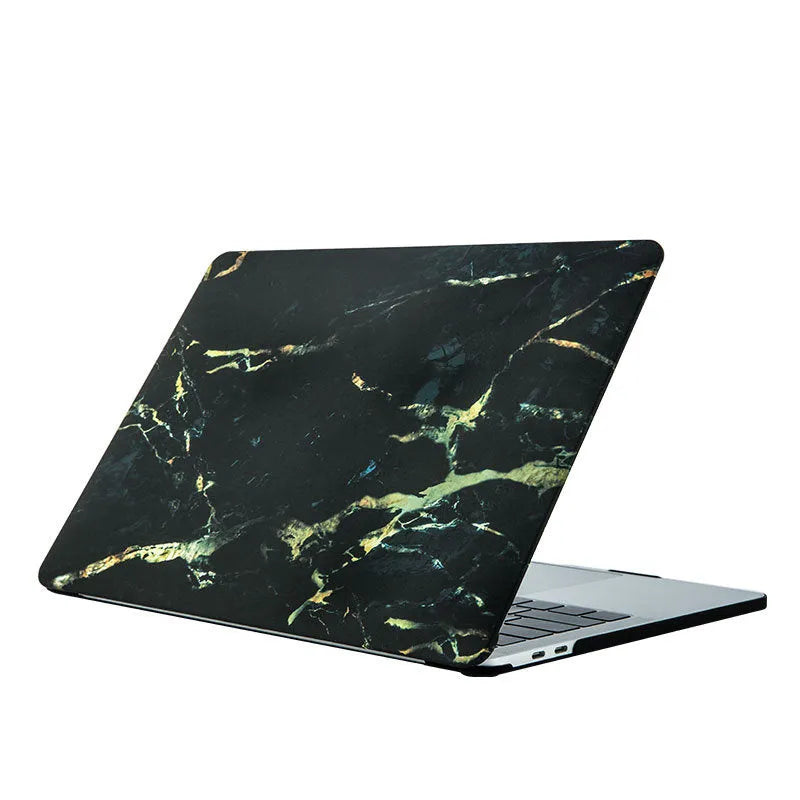 Frosted painted marble protective shell for 13 inch MacBook Air and Pro laptop cover