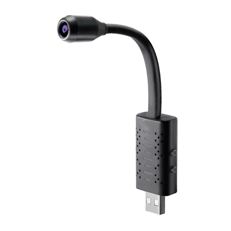 U21 wireless surveillance camera with compact monitor showing 1080P HD resolution and PIR motion sensor