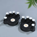 Vertical piano hand corrector gesture straightener training tool with composite soundboard backboard